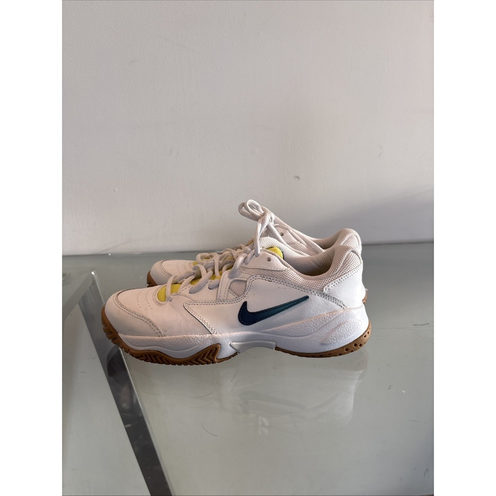 NIKE Court Lite 2 Running Trainers Women's Walk Sneaker Size 9 Kids, White